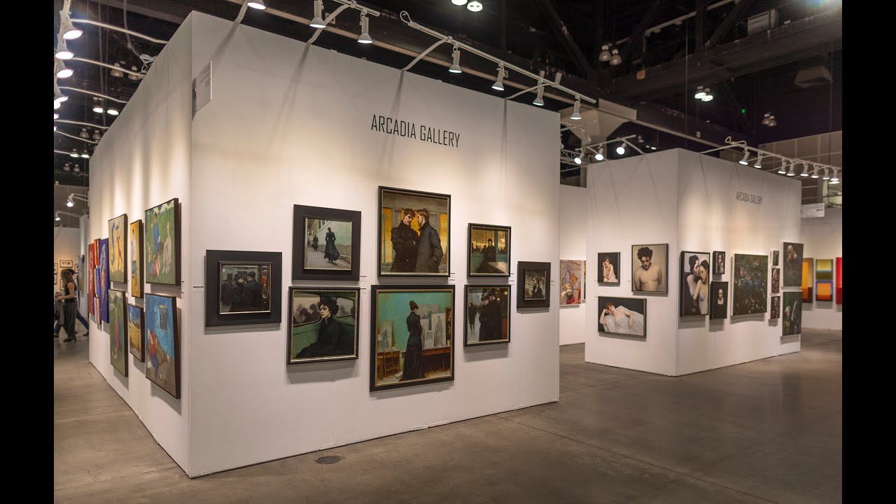 Arcadia Gallery at the 2025 LA Art Show - A Slow Walk