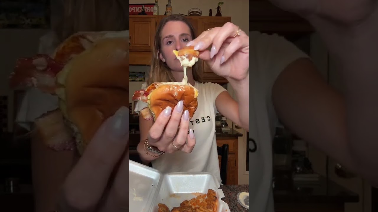 Back at Smalls Sliders After a Minute 🍔🔥  Pre-Yoga Mukbang & ASMR Vibes 