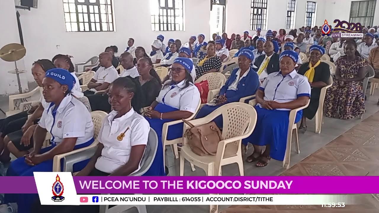 LIVE 🔴 || PCEA NG'UNDU CHURCH | KIGOOCO SERVICE | 15TH FEBRUARY 2026