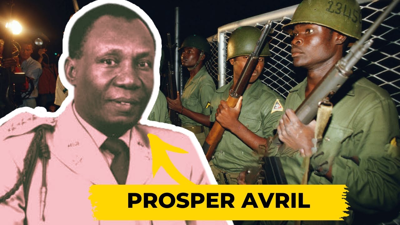 Men Konman Prosper Avril Te Fè Koudeta 17 septanm 1988 La Kont Jeneral Henry Namphy