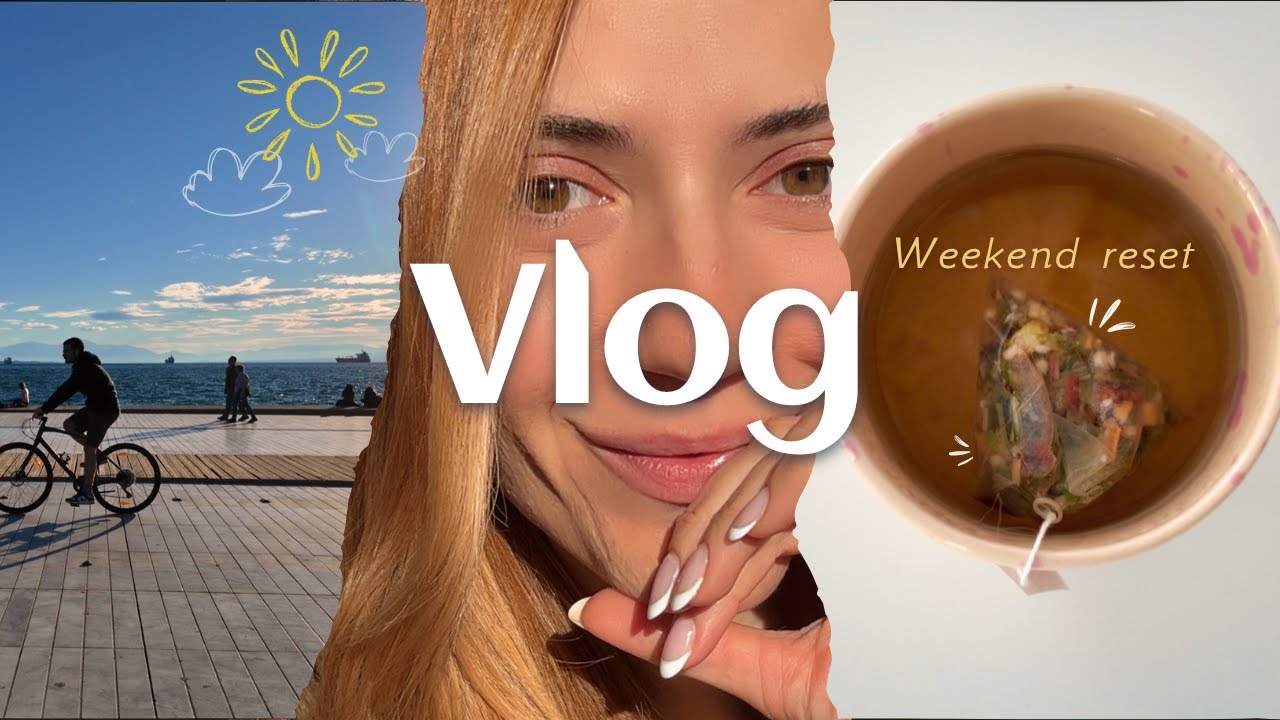 Πήγα σε αγώνες crossfit, ήπια το ΤΕΛΕΥΤΑΙΟ μου matcha latte & έφτιαξα gimbap | weekend #vlog #skg