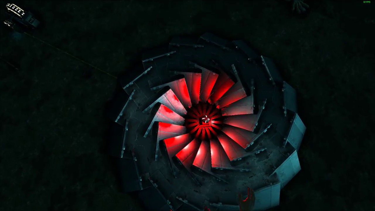 [showcase] ARK nest/jet engine looking hatchery build in offical no mods
