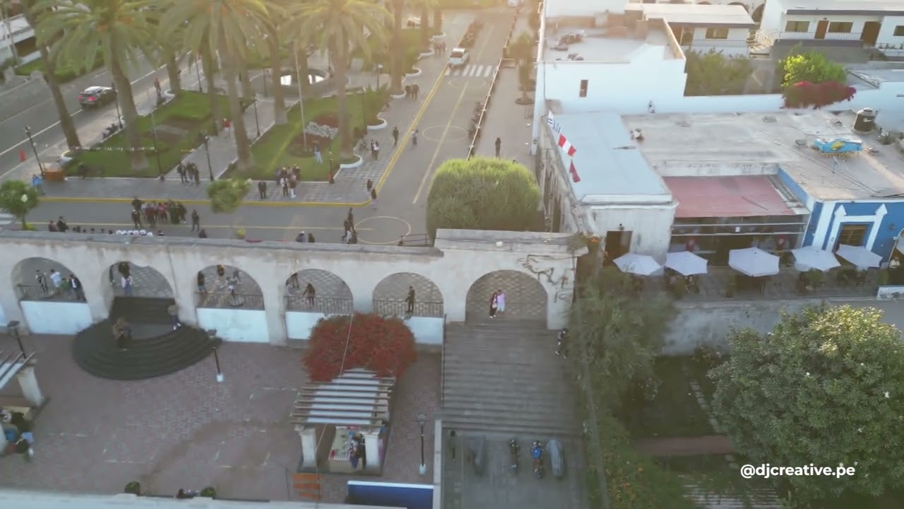 Mirador Yanahuara Drone - Arequipa