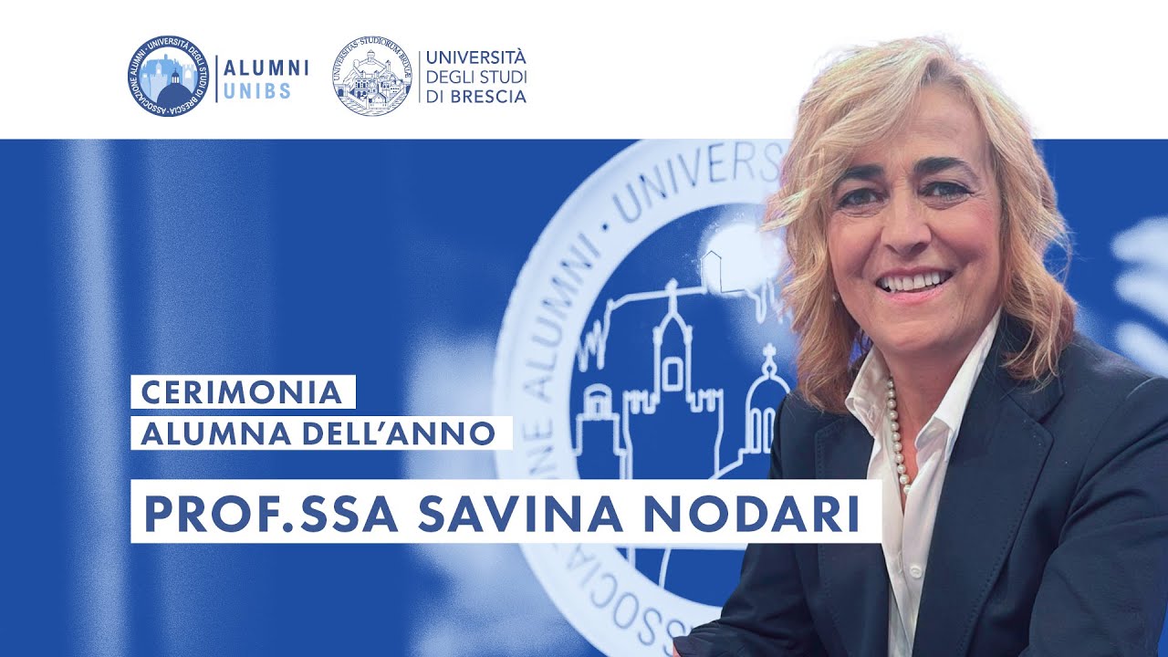Premio Alumna dell'Anno 2025 - Prof.ssa Savina Nodari