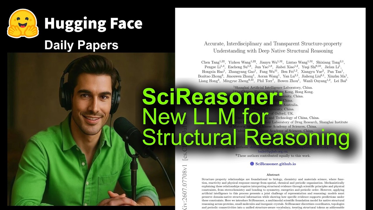 SciReasoner: New LLM for Structural Reasoning
