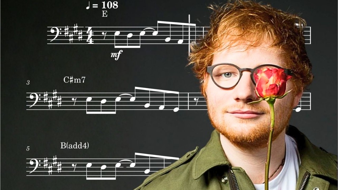 Ed Sheeran - Photograph | CELLO Sheet Music (low version)