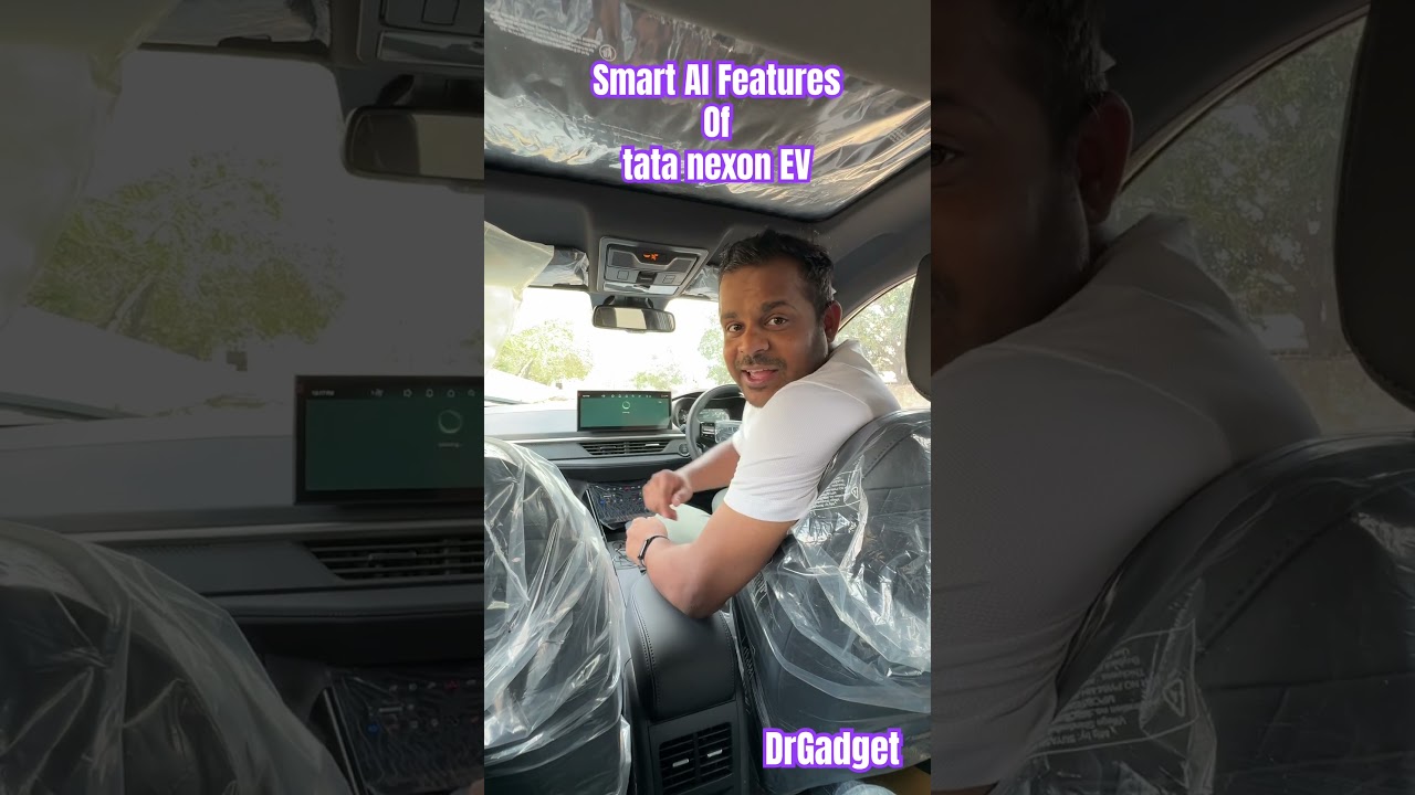 Tata nexon ev 2024 smart AI features #drgadget