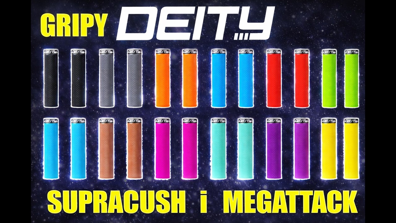 GRIPY DEITY SUPRACUSH i MEGATTACK || Lepsze Niż Chwyty ERGON ???