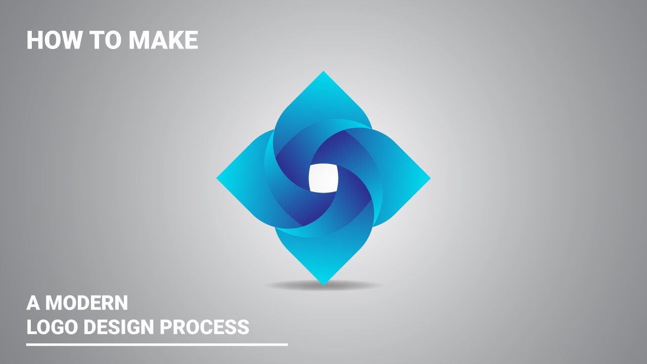 The Logo Design Process From Start To Finish ||  Illustrator Tutorials ||