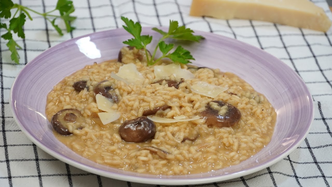 ✅ RISOTTO con setas SHIITAKE. Un plato para triunfar.