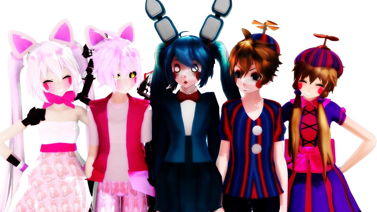 [MMD x FNAF] Lean On