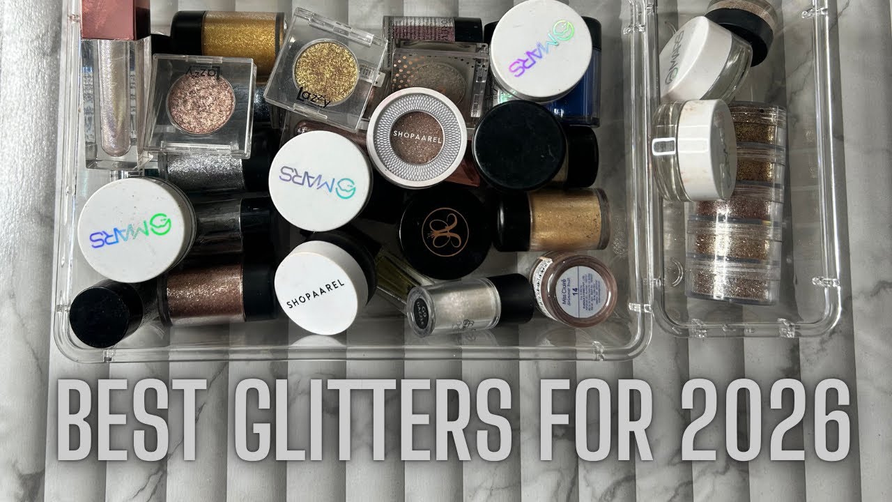 ✨BEST GLITTERS for Makeup 2026 | Complete Guide & Swatches ✨ By SHIVANSH MANN MAKEUP STUDIO 