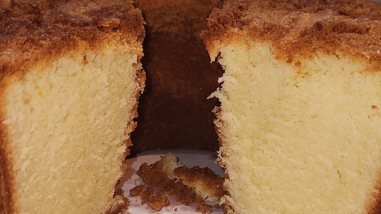 Sour Cream Pound Cake #SourCreamPoundCake #cake #SourCream