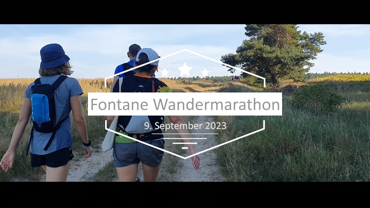 Fontane Wandermarathon 2023 (von Netzeband nach Neuruppin)