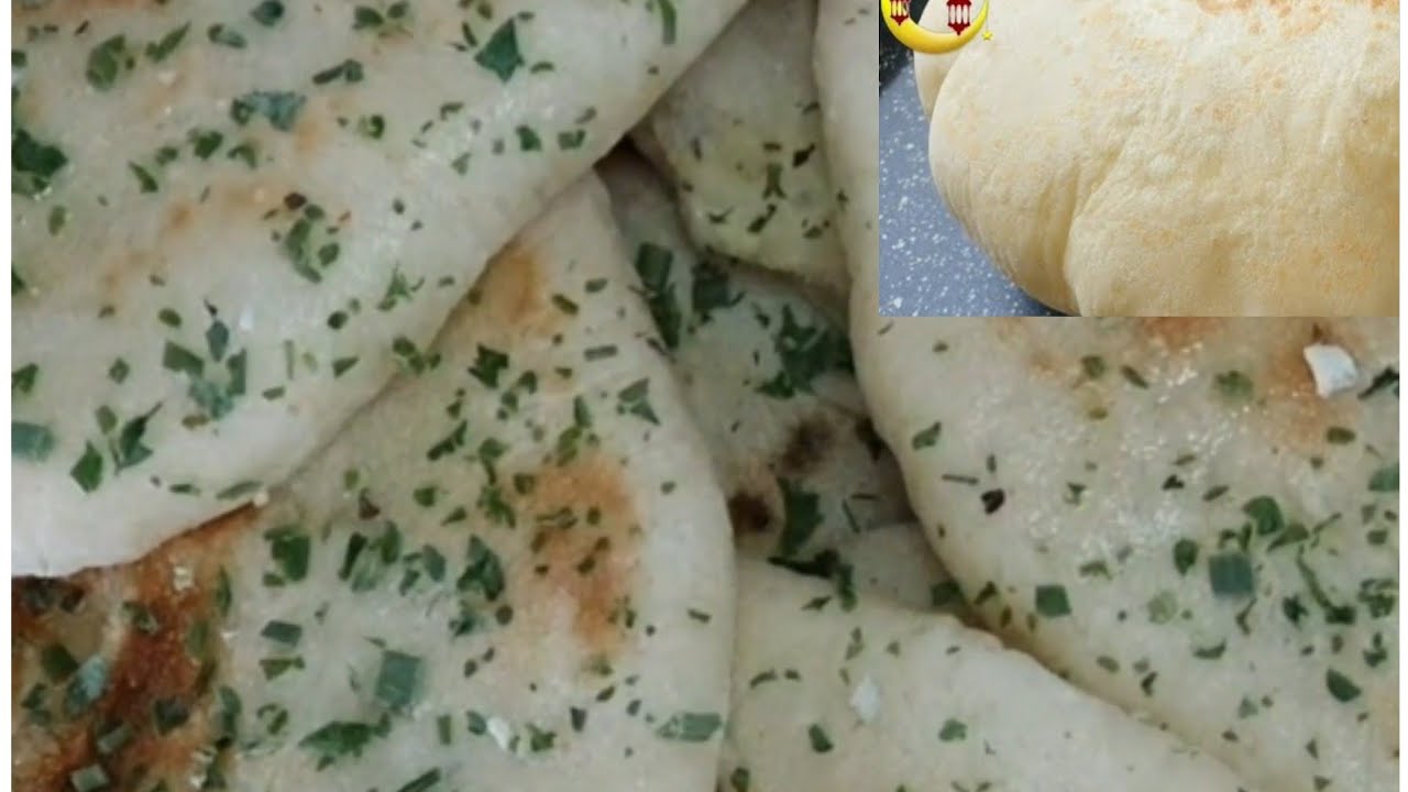 خبز النان الهندي بالجبن بدون فرن خفيف ولذيذ جدا يا سلام 😋|cheese naan