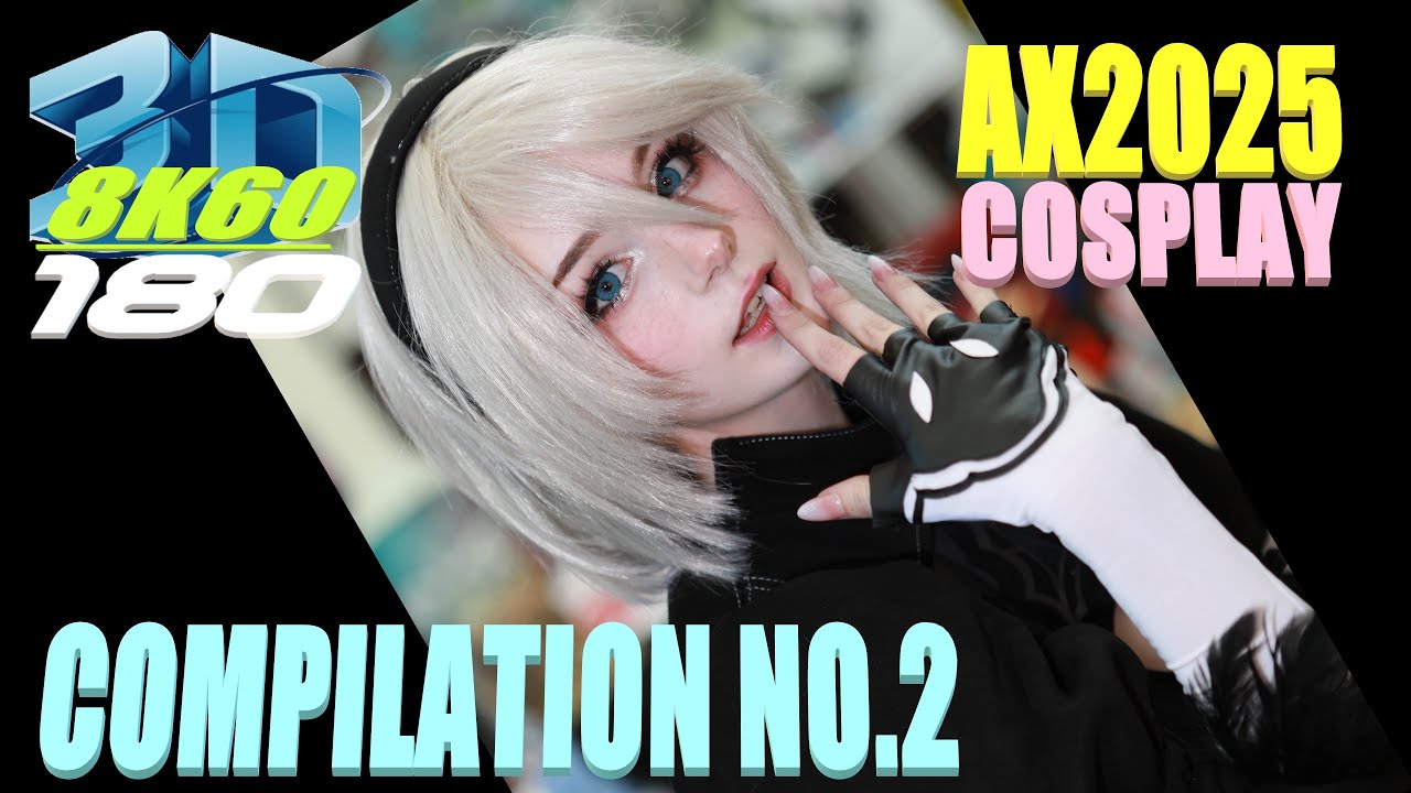 Anime Expo 2025, Cosplay, Compilation No2, Experience 3D VR180, AX2025, アニメエキスポ2025, コスプレコンピレーションNo2