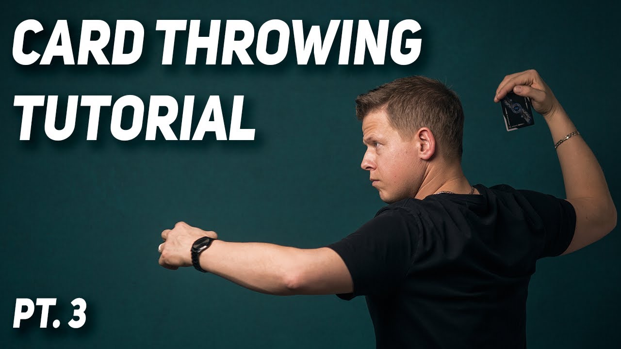How to THROW Cards! 🃏 Pt. 3