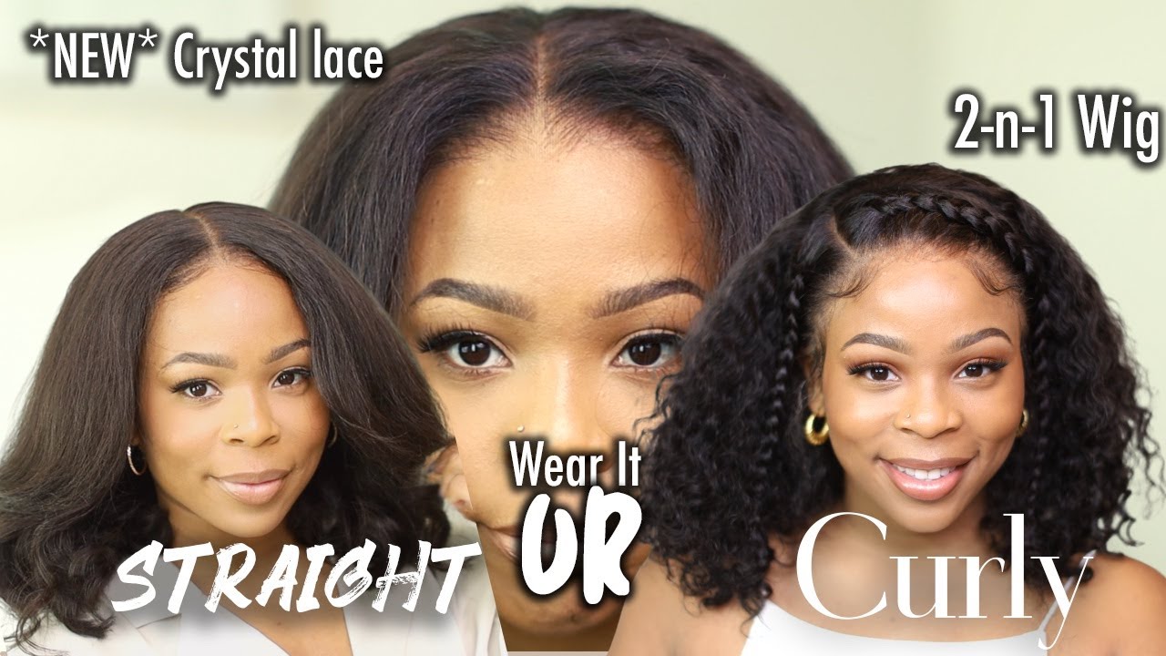 NEW CRYSTAL LACE!!! Skin Melt GROWN HAIRLINE | PRE BLEACHED+PRE PLUCKED| 2IN1 Style ft. Genius Wigs