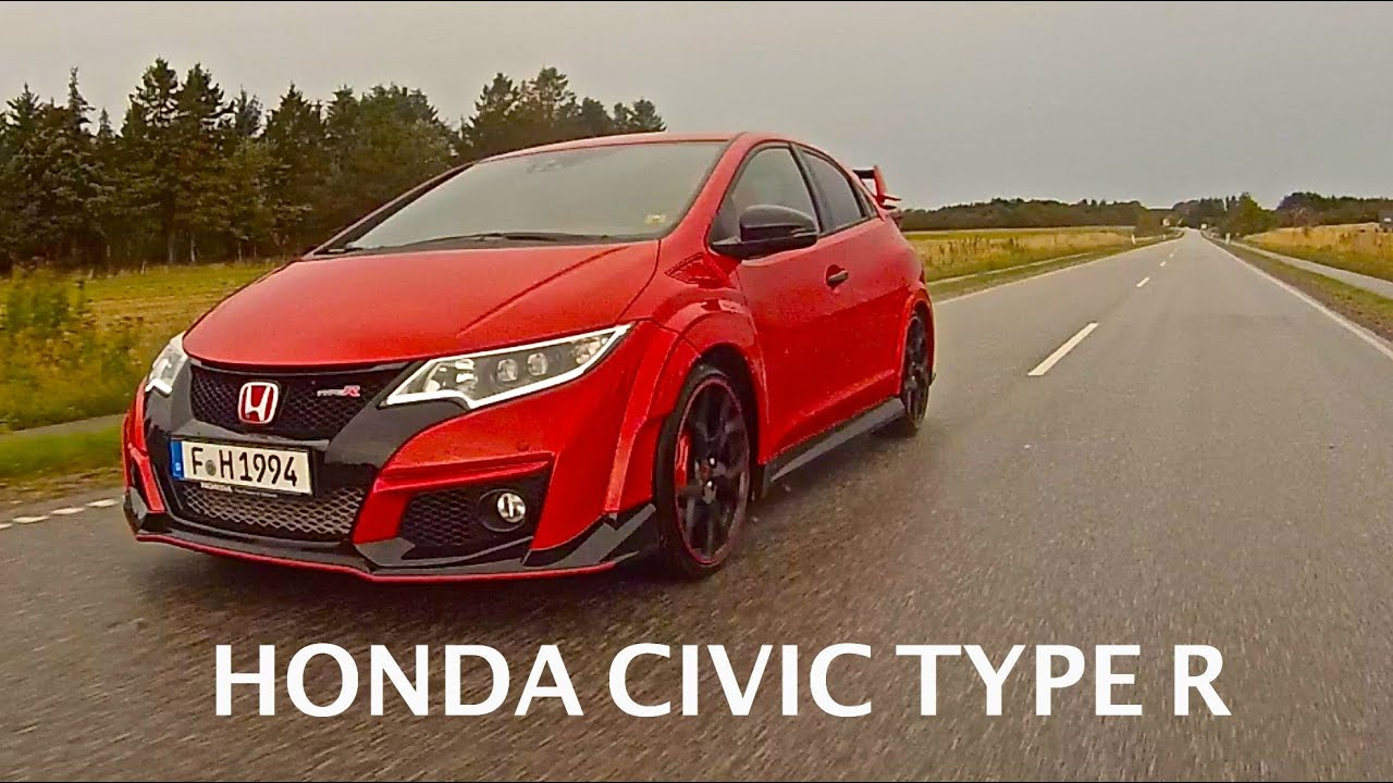 2016 Honda Civic Type R, первая встреча – КлаксонТВ