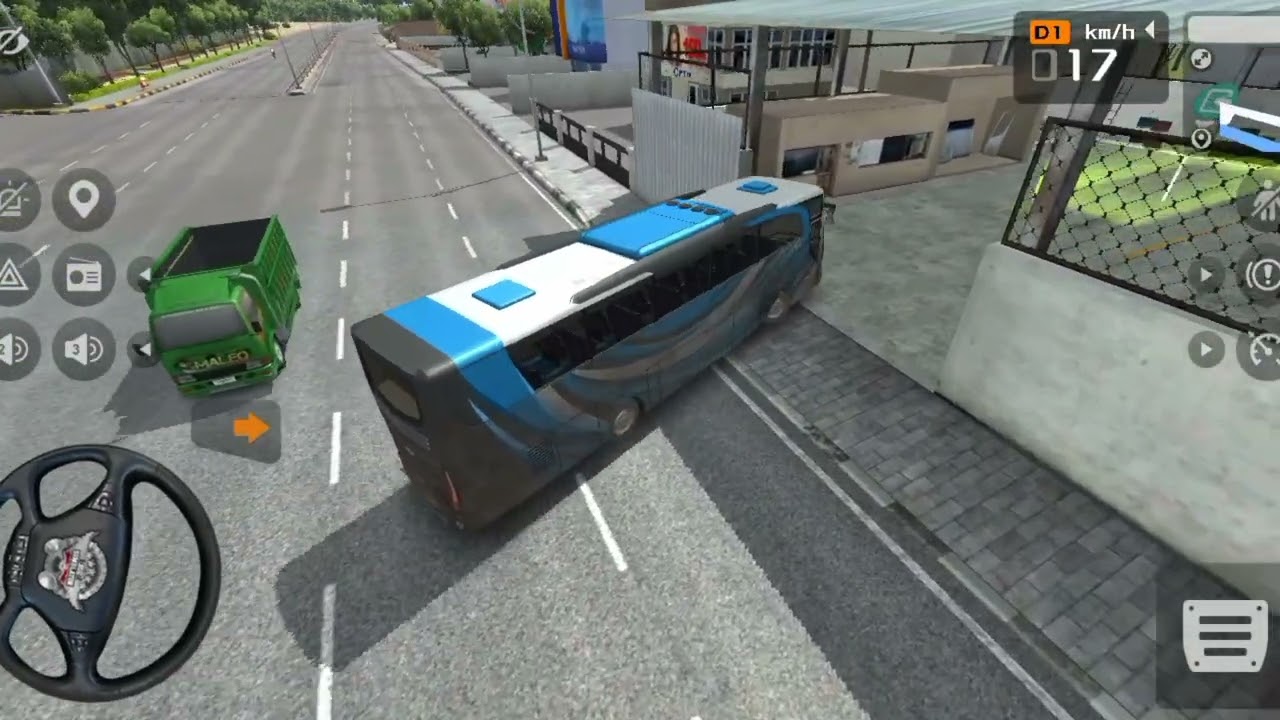 Bus Simulator Indonesia Gameplay Realistic Bus Driving in Crazy Traffic Real Bus Driver Experience