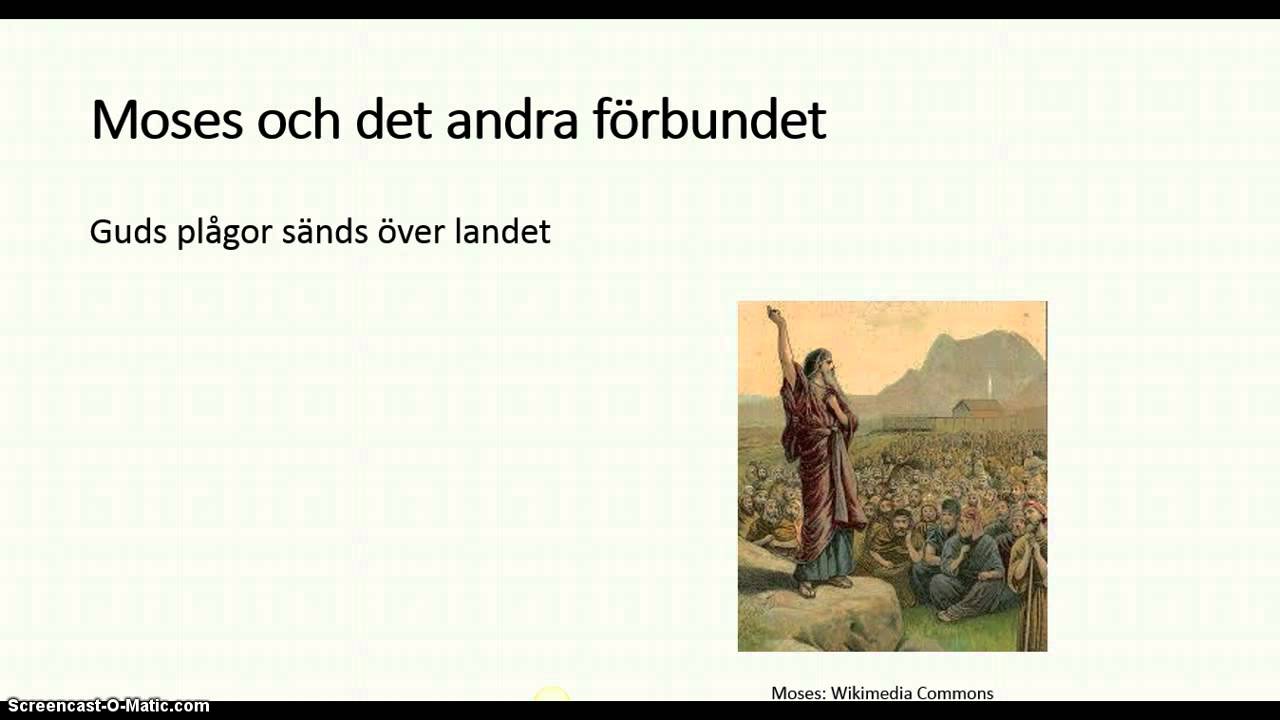 Om Moses och det andra förbundet