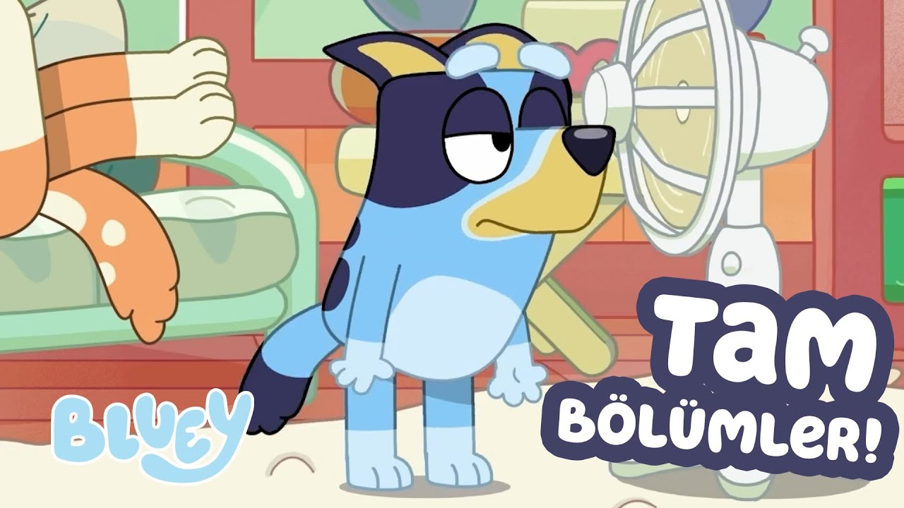 Bluey ile Seyahat Etmek! ✈️💙 | Tam Bölümlerle! | Bluey Türkçe Resmi Kanal