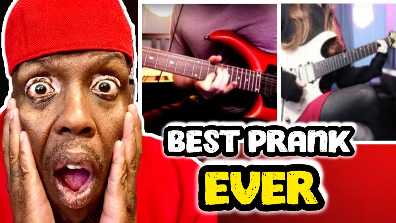 Famous Rapper FIRST TIME REACTION to The Doo - Playing Guitar on Omegle but I Pretend I'm a Girl