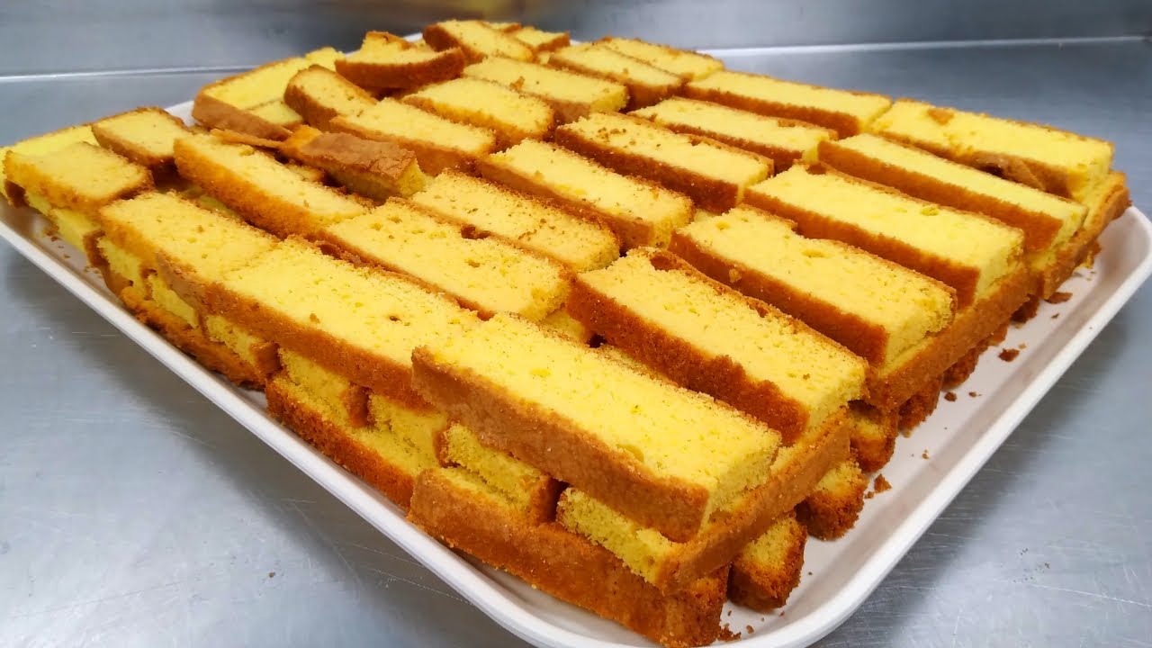 bakery style cake rusk recipe | cake rusk recipe