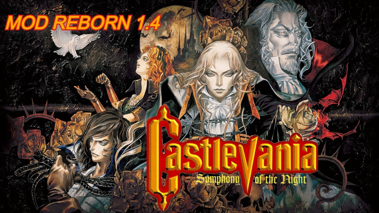 Castlevania Symphony Of The Night Reborn Mod 💀💀