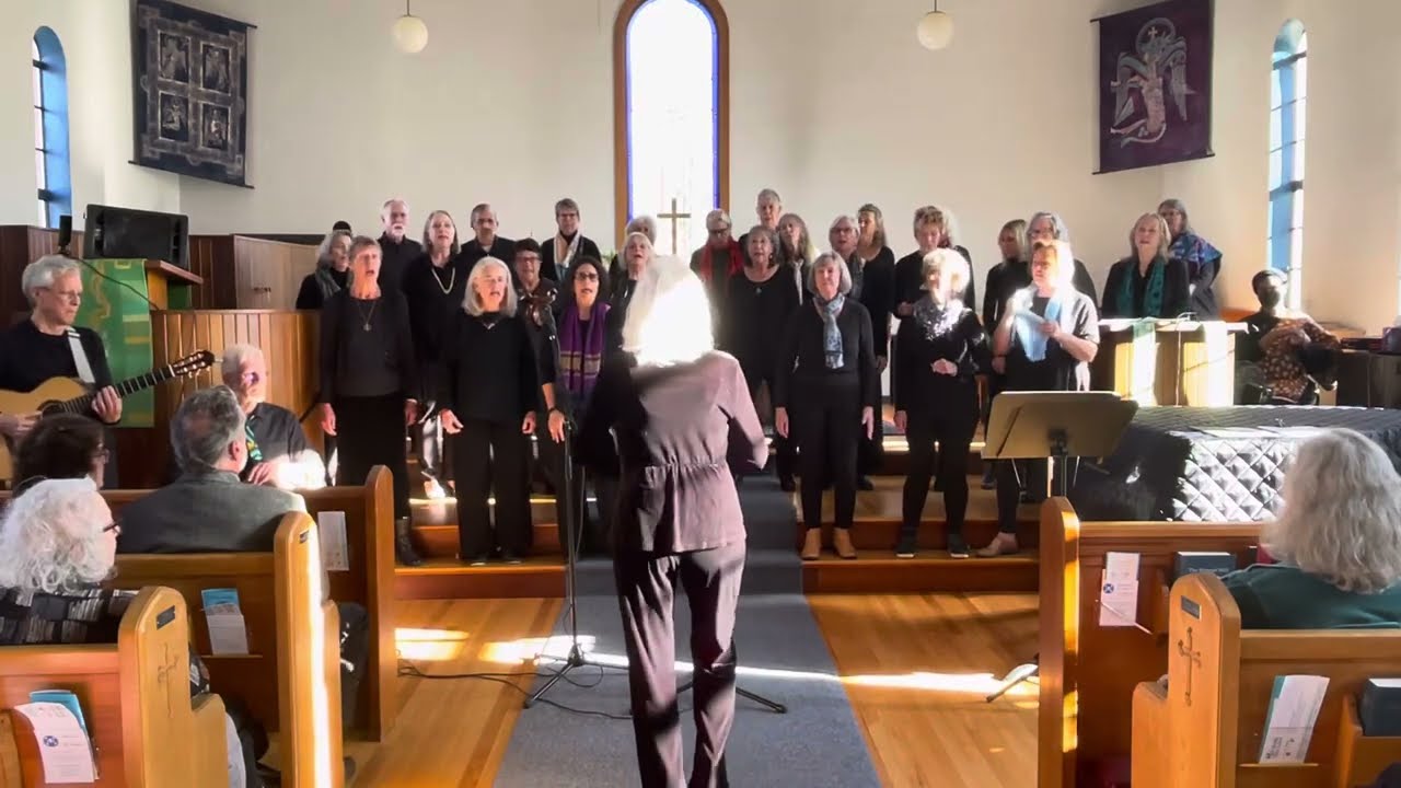 The Freedom Choir sings Peace Come Now