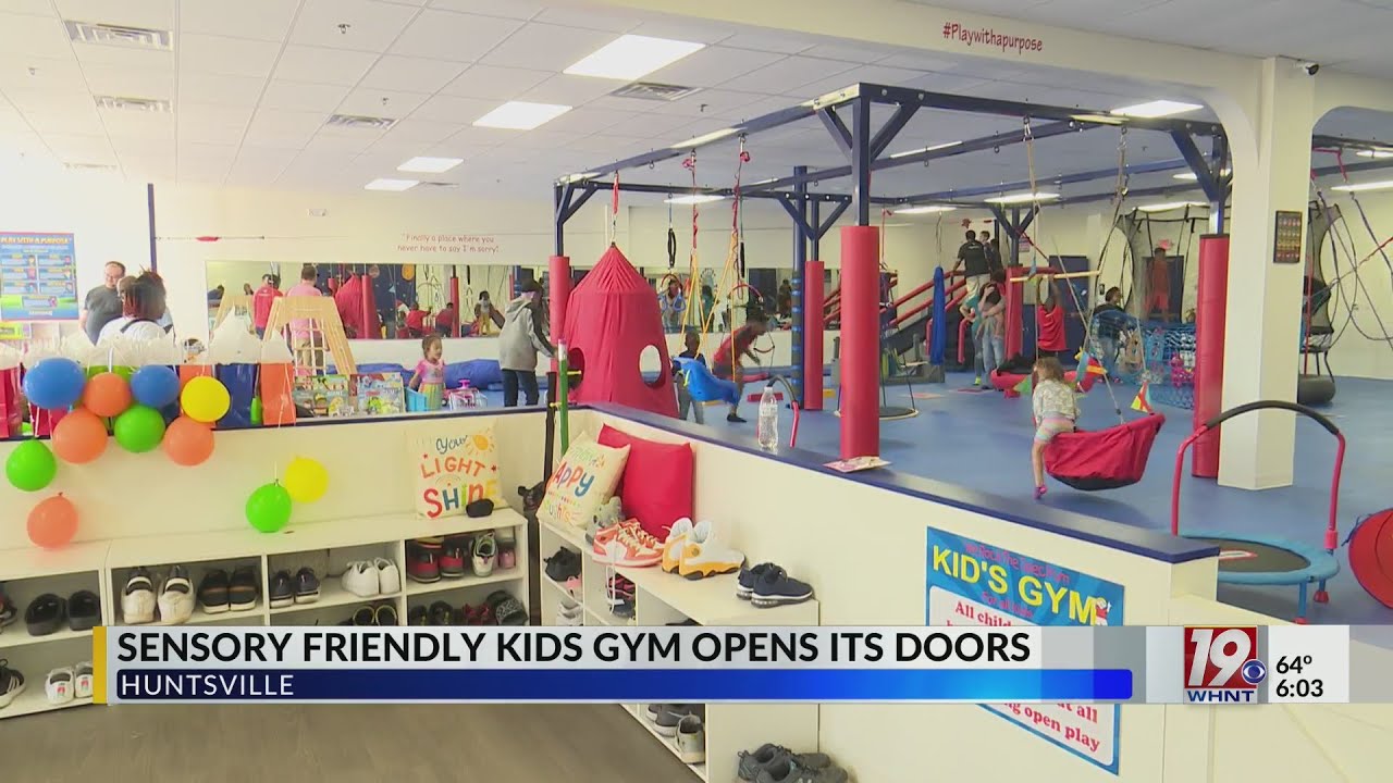 Sensory Friendly Kids Gym Opens