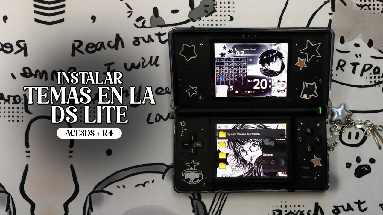 Como crear e instalar Temas para la Nintendo DS Lite ✩ ACE3DS + R4