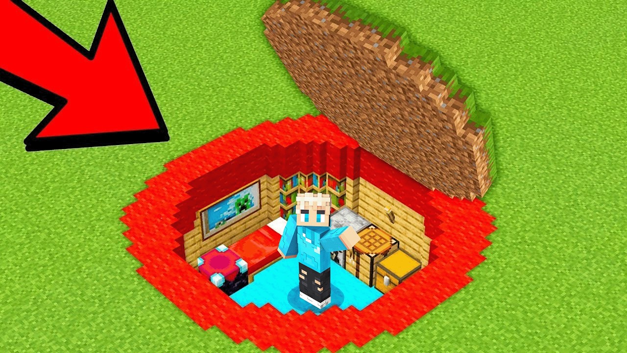 VERLASSE NICHT den ROTEN KREIS in MINECRAFT!