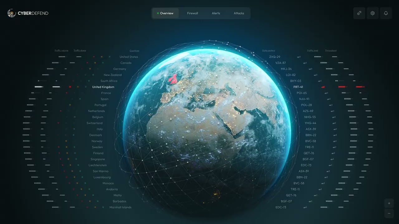 Real-Time Cybersecurity Dashboard with Geospatial Data Visualization