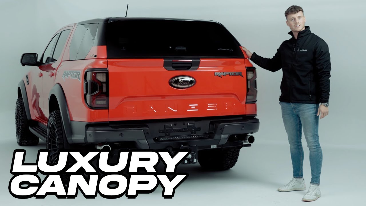 Демонстрация жесткой крыши Ford Raptor Alpha Type-E Air Canopy 2023+