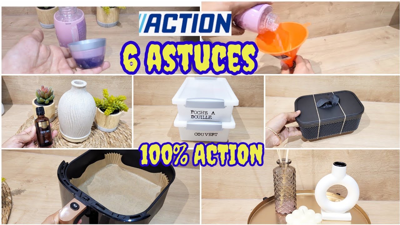 6 ASTUCES😳100%ACTION #cleaning #cleaninghacks #actionaddict #action #astucesménage #astuces #tricks