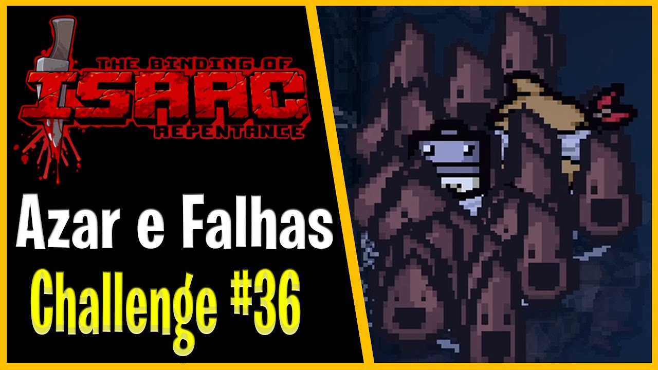 UMA CHALLENGE INTEIRA COM 1/2 HP - Do 0 ao Dead God  - #56 - The Binding of Isaac Repentance