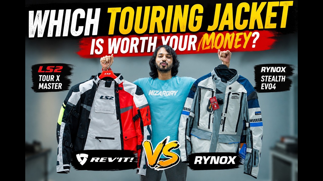 Rynox Stealth Evo4 vs LS2 Tour X Master vs Revit Air-Premium Touring Riding Jackets