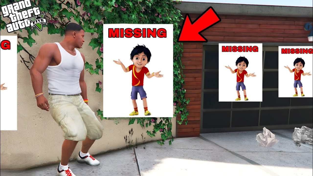 GTA 5 : FRANKLIN TRY TO FIND LOST SHIVA 😯 IN LOS SANTOS