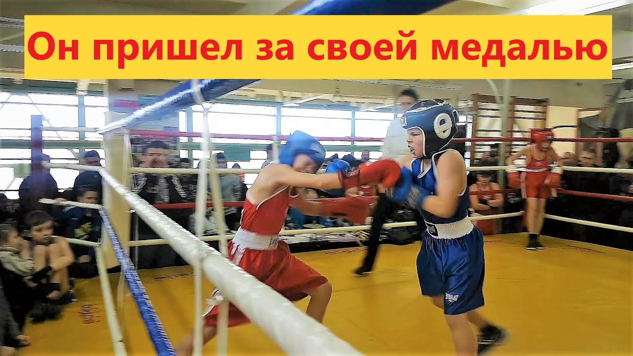 Догнать и перебить, Миша отбирает медаль. Турнир по боксу, дети бокс 10 -12 лет, детский бокс