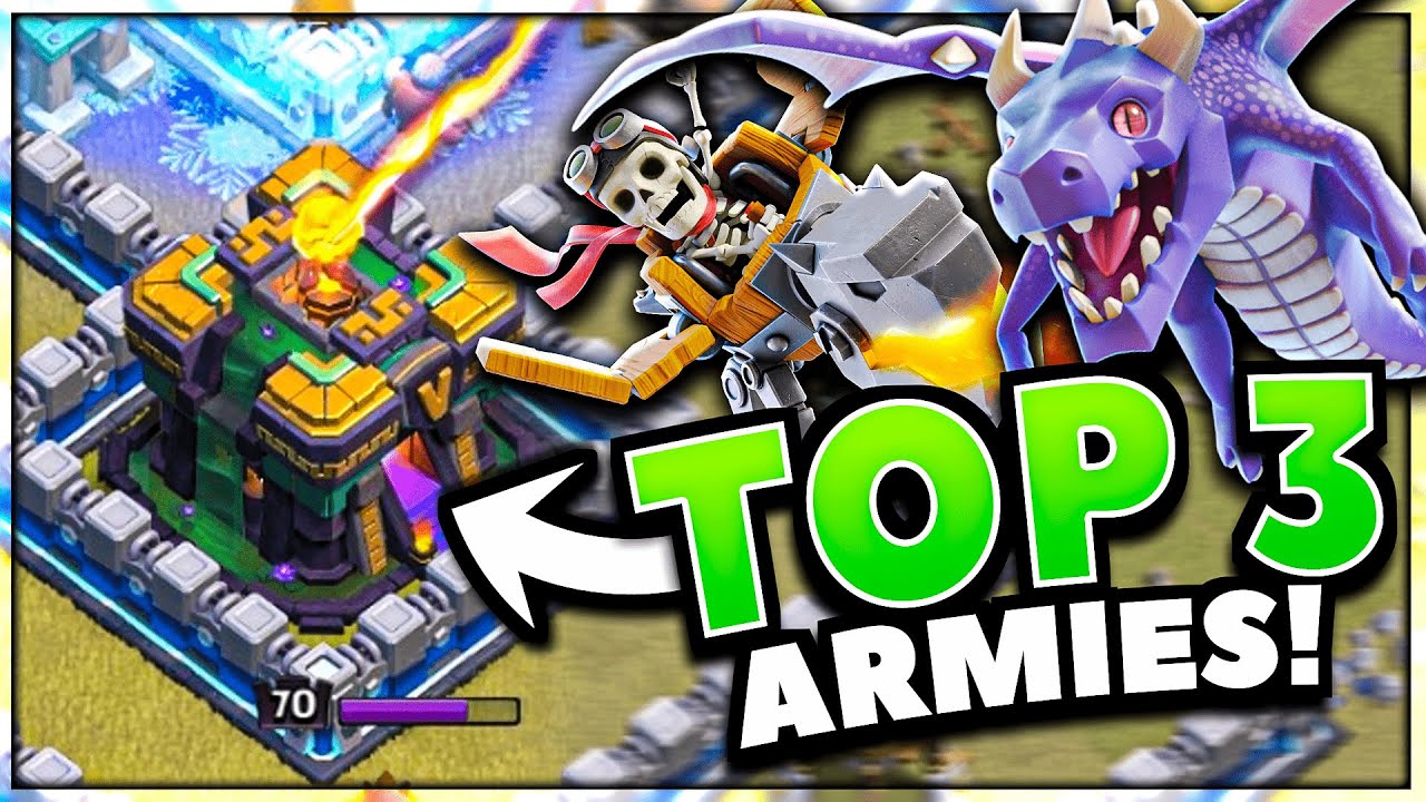 Top 3 BEST TH14 Attack Strategies you NEED to Use!