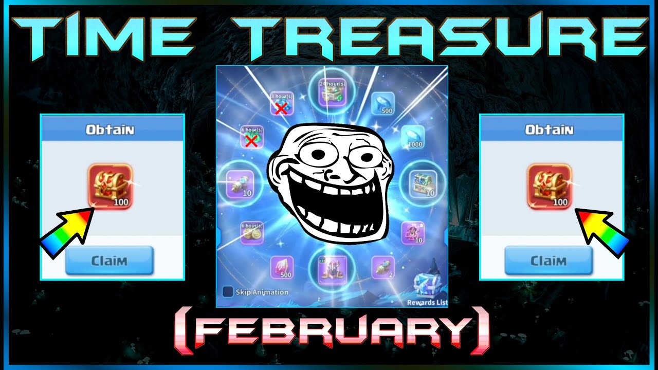 Winning the 100+ Exclusive Stones Chest! | Time Treasure (February 2024)