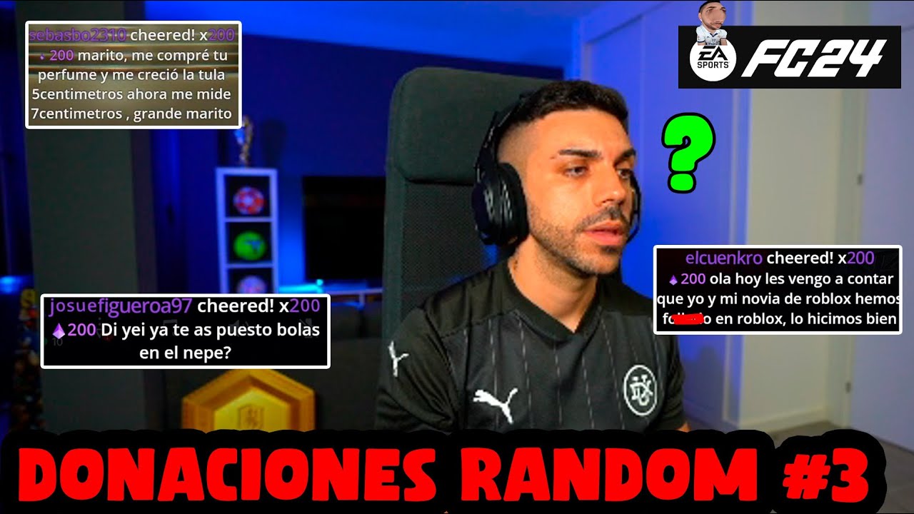 SE PUSIERON RARAS LAS DONACIONES A DjMaRiiO EN EA FC 24 #3