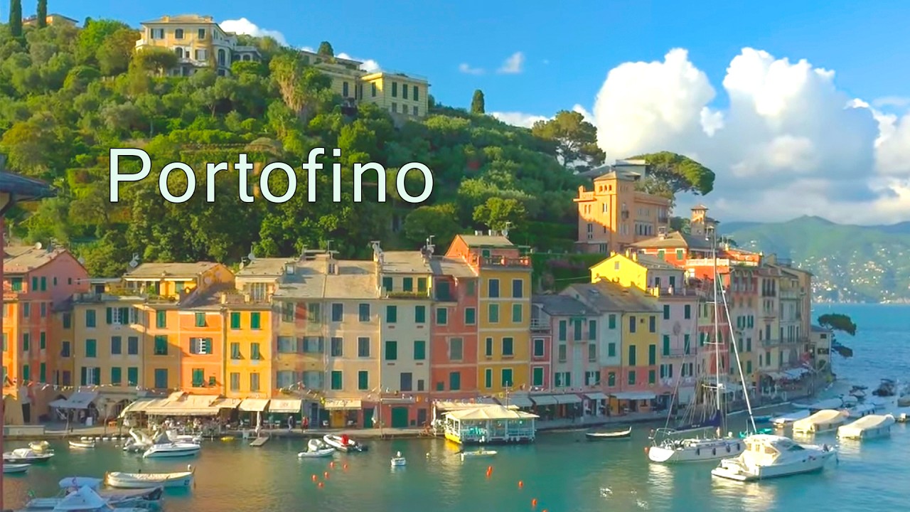 Portofino 2025 4K Most Charming Village Walk