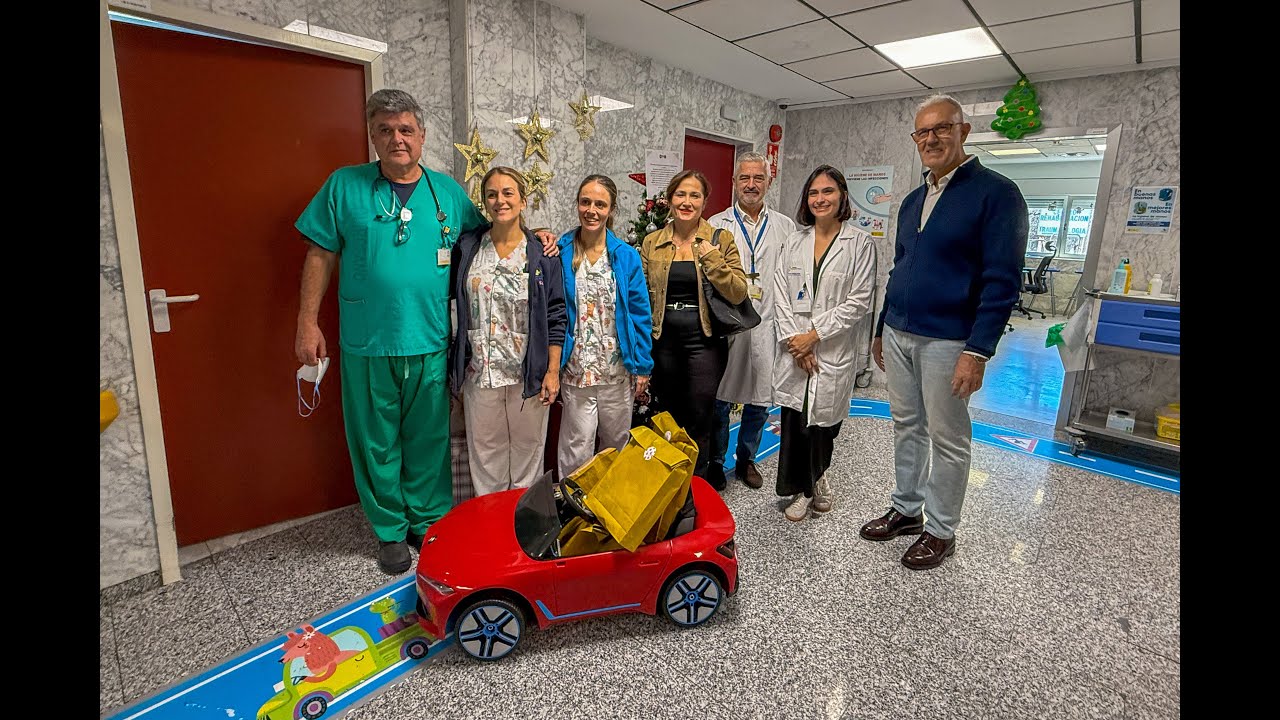 Visitamos la planta de Pediatría del Hospital Universitario Nuestra Señora de Candelaria