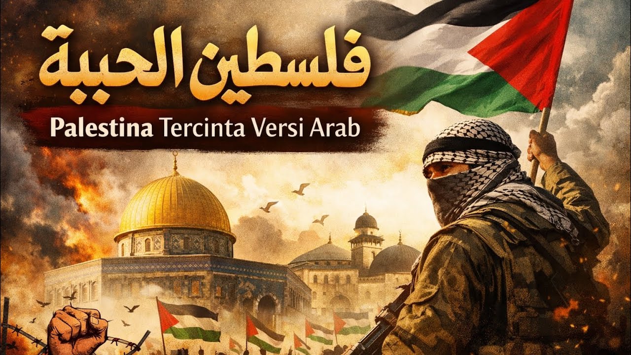 PALESTINA TERCINTA | VERSI ARAB | فلسطين الحبيبة | أغنية كوبر | Shoutul harokah 