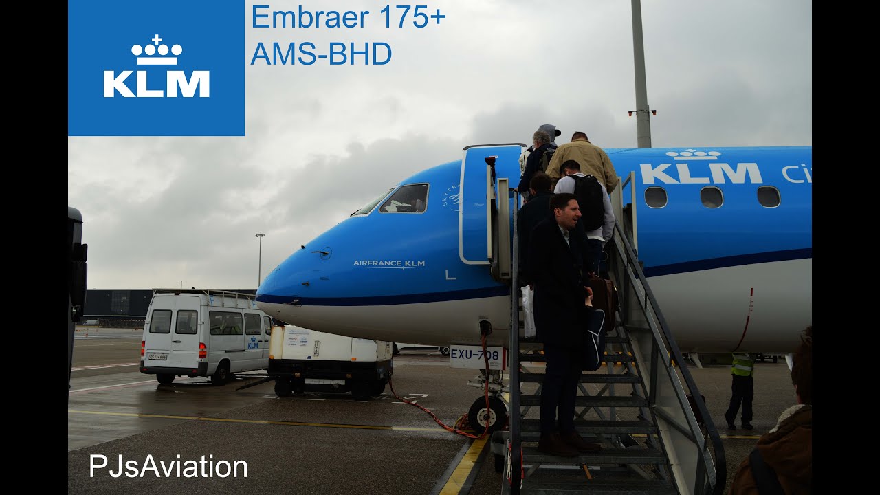 A FLIGHT FROM HEAVEN!  - Tripreport! KLM Cityhopper Embraer 175 AMS-BHD, Eco. Comfort