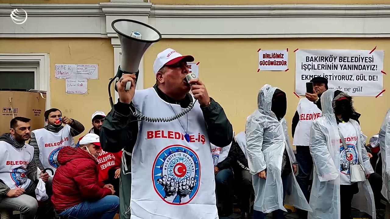 Grevdeki Bakırk&ouml;y Belediyesi iş&ccedil;ilerinden B&uuml;lent Kerimoğlu'na: Hani her şey &ccedil;ok g&uuml;zel olacaktı!