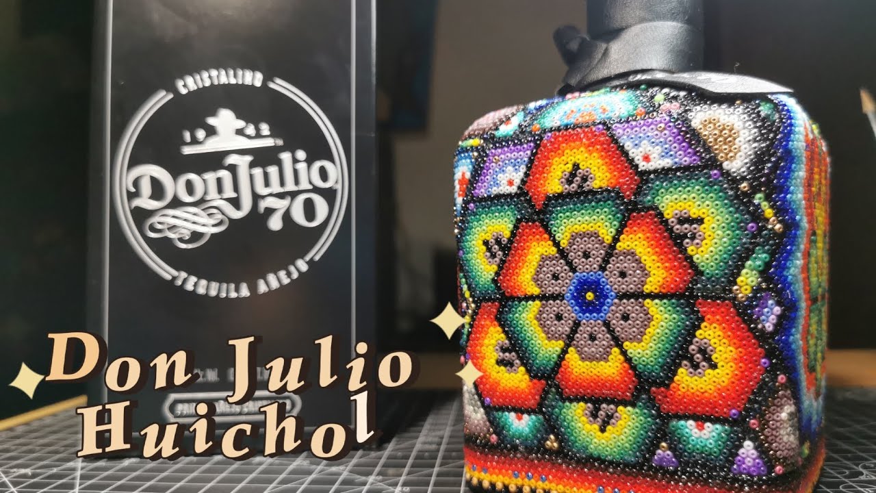 Aprende Arte Huichol #50 / Don Julio 70 🔴🟠🟢