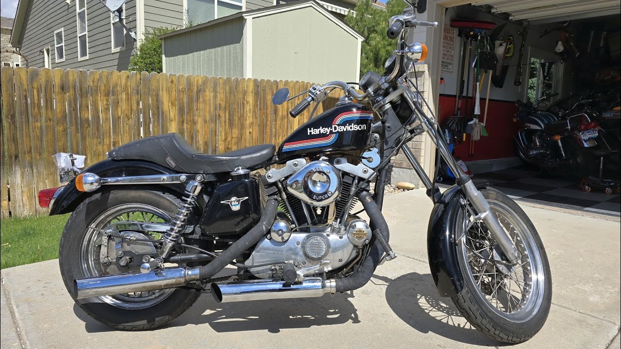 1975 Harley XLH Ironhead Sportster